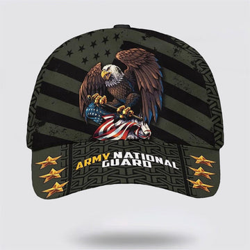 FUNSTUFFPRINT Eagle Army National Guard Baseball Cap - Christian Hats for Men and Women