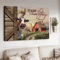Farmer Poster, Today I Choose Joy, Chicken Lover, Dairy Cow, Donkey Poster Poster and Canvas