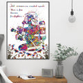 Firefighter Poster, All Woman Are Created Equal Then A Few Become Firefighter Poster and Canvas