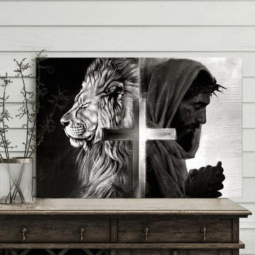 God Poster, Lion King, Poster Decor, Jesus Christ Poster and Canvas