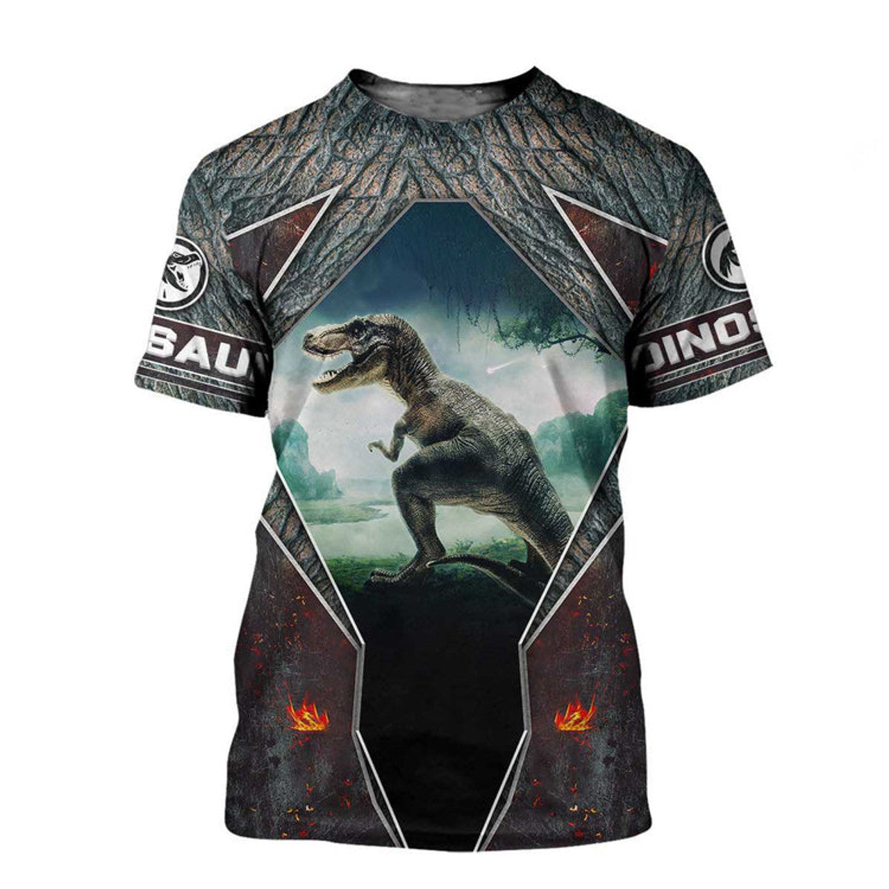 Dinosaur 3D All Over Print SweaT-Shirt Tee Shirts For Adults, Gift To Dinosaur Lover, Dinosaur Gifts