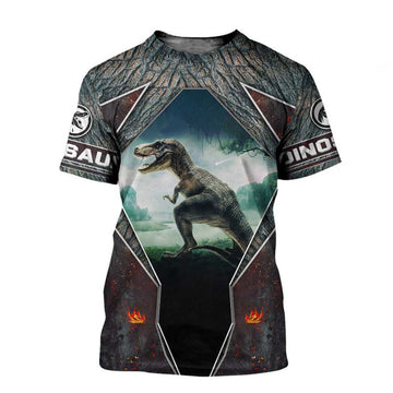 Dinosaur 3D All Over Print SweaT-Shirt Tee Shirts For Adults, Gift To Dinosaur Lover, Dinosaur Gifts