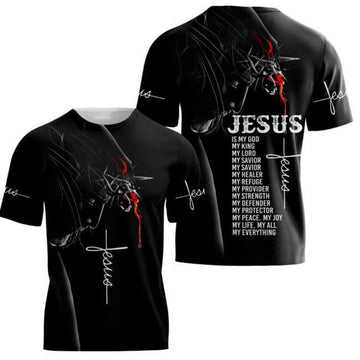 FUNSTUFFPRINT Christian Jesus 3D All Over Printed Shirts Sublimation Jesus Hoodie Tank Top Jesus 3D Shirts 3D T-shirt