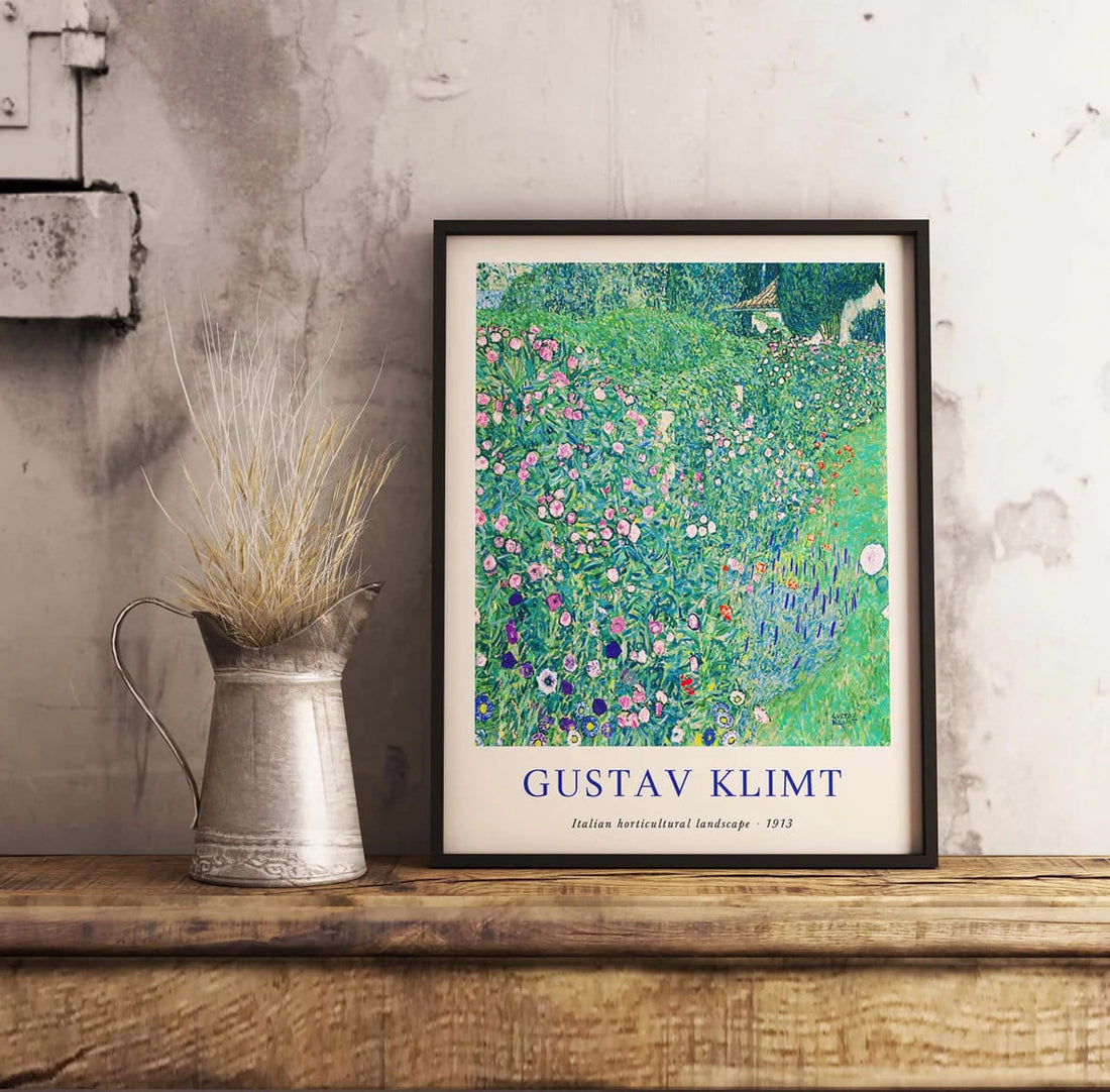 Gustav Klimt, The Pear Tree 1903, Wall Poster Decor Poster and Canvas