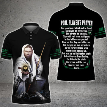 God And Pool Player'S Prayer Unisex Shirt