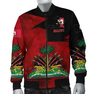 FUNSTUFFPRINT Haiti 1964 3D Bomber Jacket