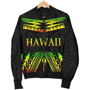 FUNSTUFFPRINT Hawaii Polynesia Men's Bomber Jacket - Bomber Jacket