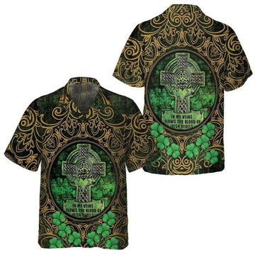 Hawaiian Aloha Shirts St Patrick's Day The Blood Of Irish Rebels