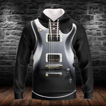 FUNSTUFFPRINT GUITAR - HADN 3D Hoodie and Zip Hoodie