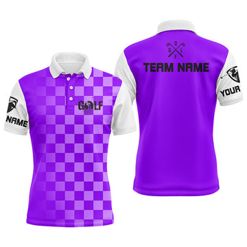 FUNSTUFFPRINT Mens golf polos shirts custom name funny golf shirts for men Polo Shirt Size S-5XL