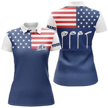 Custom Black Womens Golf Polo Shirt Neon Pink Flamingos Pattern Custom Name Team Golf Polo Shirts