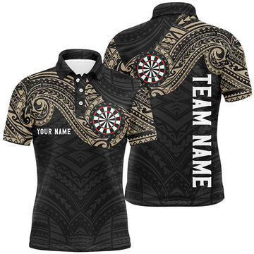 Personalized Champion Tribal Men Darts Polo Shirt Custom Darts Shirt For Men Dart Jerseys