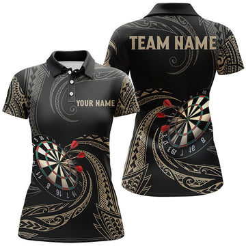 Custom Personalized Roll Tribal Darts Polo Shirts Custom Darts Shirts For Women Dart Jerseys