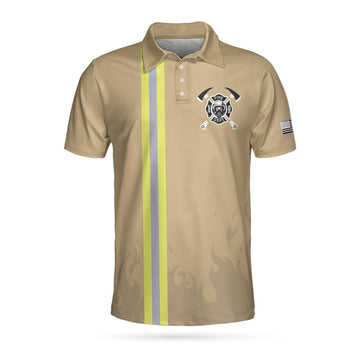 Firefighter Men Polo Shirt, I Am A Firefighter Polo Shirt, Fire Department Polo Shirt, Best Firefighter Shirt For Men