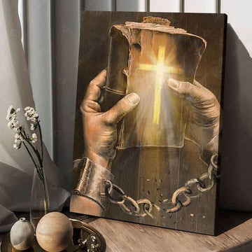 Jesus Poster, Bible Decor Poster Poster and Canvas
