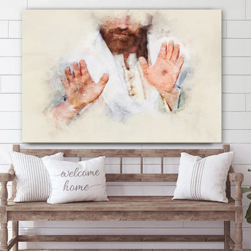 Jesus Christ Healed Canvas Art - Jesus Christ Pictures - Jesus Wall Art - Christian Wall Decor