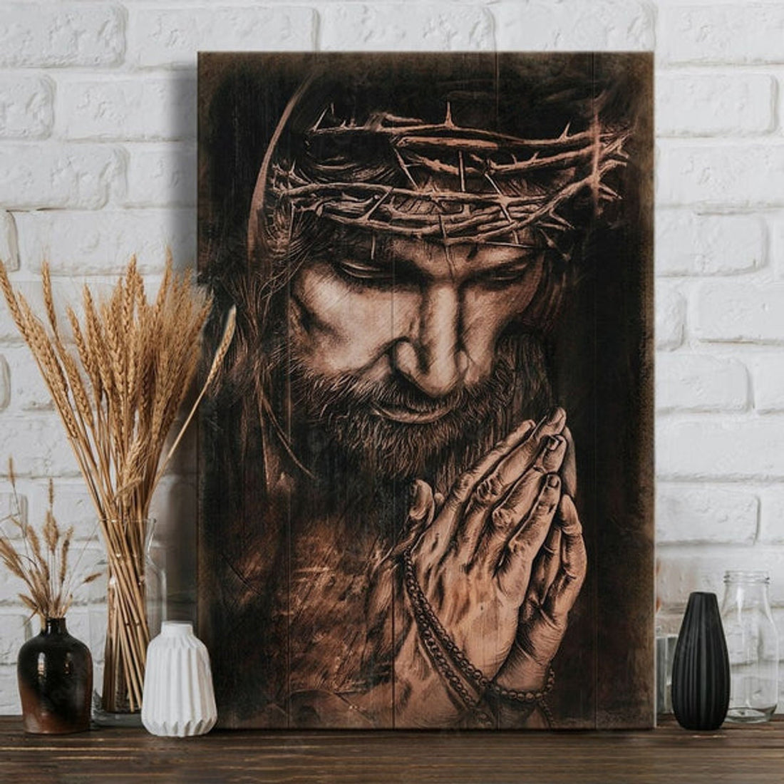 Jesus Faith Over Fair Judah Canvas Posters - Christian Wall Posters - Religious Wall Decor