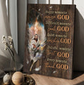 Jesus Feathers Every Moments Thank God Canvas Posters - Christian Wall Posters - Religious Wall Decor