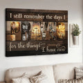 Jesus I Still Remember The Days I Prayed For The Things I Have Now Canvas Wall Art - Jesus Canvas Pictures - Christian Wall Posters