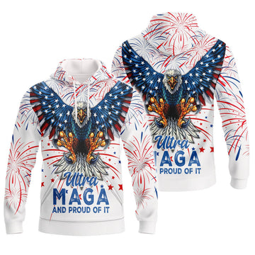 FUNSTUFFPRINT Ultra Ma-ga And Proud Of It Full Print 3D Hoodie and Zip Hoodie