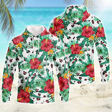 FUNSTUFFPRINT Flower - Full Print 3D Hoodie and Zip Hoodie