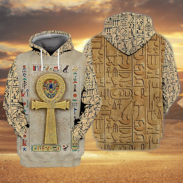 FUNSTUFFPRINT Egypt - Full Print 3D Hoodie and Zip Hoodie