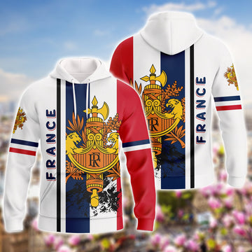 FUNSTUFFPRINT France - Full Print 3D Hoodie and Zip Hoodie