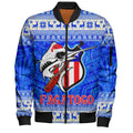FUNSTUFFPRINT American Samoa Bomber Jacket Fagatogo Christmas Style 3D Bomber Jacket
