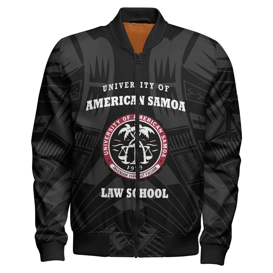 FUNSTUFFPRINT American Samoa Bomber Jacket - University Of American Samoa 3D Bomber Jacket