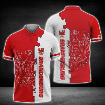 FUNSTUFFPRINT randenburg Graphic Design 3D Polo Shirt Size S-5XL