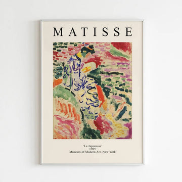Matisse Poster, La Japonaise 1905 Museum Of Modern Art, New York Poster Poster and Canvas