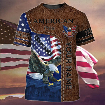 Custom AMERICAN PRIDE - 3D T-Shirt