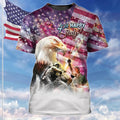 Funny 4Th Of July Independence Day 3D All Over Print T-Shirt Usa Tee 3D Shirts