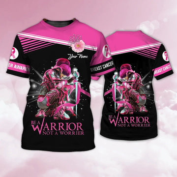 FUNSTUFFPRINT Custom Awareness Women Shirt, To My Wife Cancer Shirt, Daughter Cancer Survivor Gift 3D T-shirt