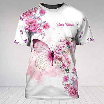 FUNSTUFFPRINT September Queen - Personalized Name 3D T-Shirt