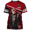 Custom Jiu Jitsu Pitbull 3D Shirt Men Women, Jiu Jitsu Player Funny Shirt, Jiu Jitsu Lover Gift