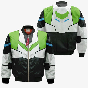 FUNSTUFFPRINT Pidge Bomber Jacket Custom Voltron Legendary Defender Green Cosplay Costumes 3D Bomber Jacket