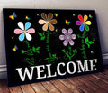 Poster Decor, Welcome, Be Kind, You Are Enough Love, Hate Has No Home Poster and Canvas