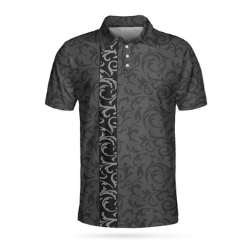 Premium Floral Modern Style Short Sleeve Polo Shirt, Floral Pattern Polo Shirt, Best Golf Shirt For Men