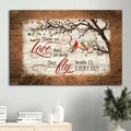 Red Cardinal God Faith Jesus Heaven Framed Canvas Wall Art - Christian Wall Decor