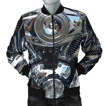 FUNSTUFFPRINT SKULL BOMBER JACKET 1 3D Bomber Jacket
