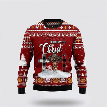 FUNSTUFFPRINT Santa Claus Sweater, Santa Claus Christmas Ugly Christmas Sweater, Santa Claus Outfit History Ugly Sweater