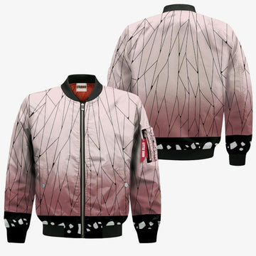 FUNSTUFFPRINT Shinobu Bomber Jacket KNY Cosplay 3D Bomber Jacket