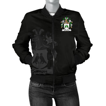 FUNSTUFFPRINT Simon Germany Men's Bomber Jacket - German Family Crest 3D Bomber Jacket