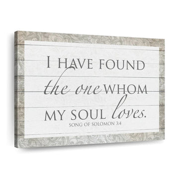 Song Of Solomon Canvas Wall Art - Christian Canvas Wall Art - Religious Wall Art Canvas