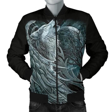 FUNSTUFFPRINT Spiral Spirit Men's 3D Bomber Jacket