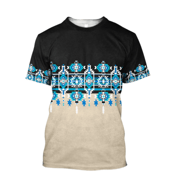 FUNSTUFFPRINT Cool Native Cowboy Cosplay Shirts Adults 3D T-shirt