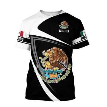 FUNSTUFFPRINT Personalized 3D All Over Printed Aztec T-Shirt, Mexico Shirt For Men And Women, Unisex Aztec Mexican Shirts 3D T-shirt