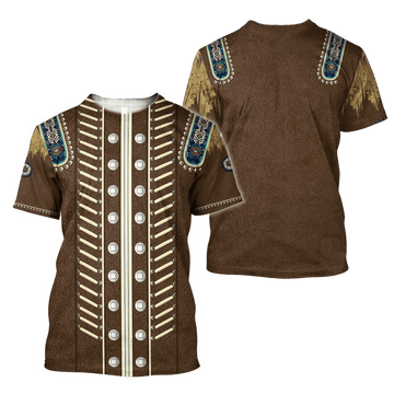 FUNSTUFFPRINT 3D Full Printed Cowboy Shirts No Cosplay Cowboy Son Gift 3D T-shirt
