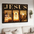 The Life Of Jesus The Way The Truth The Life Canvas Wall Art - Jesus Canvas Pictures - Christian Wall Posters